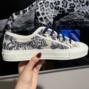 DIOR sneakers toile de jouy